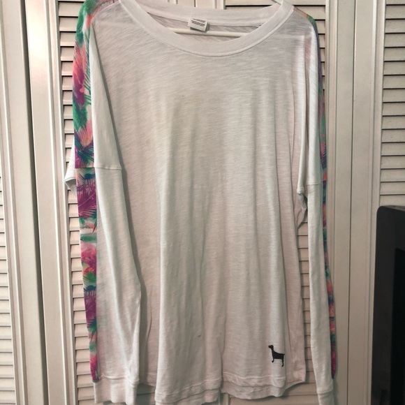 Victoria’s Secret PINK long sleeve tee shirt - Picture 1 of 3